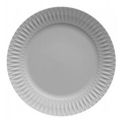 Prato Sobremesa 20,5cm Diamante Porcelana Germer